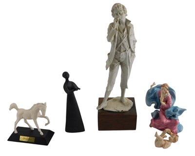 Lot 172 - 20thC ceramic figure groups, comprising a...