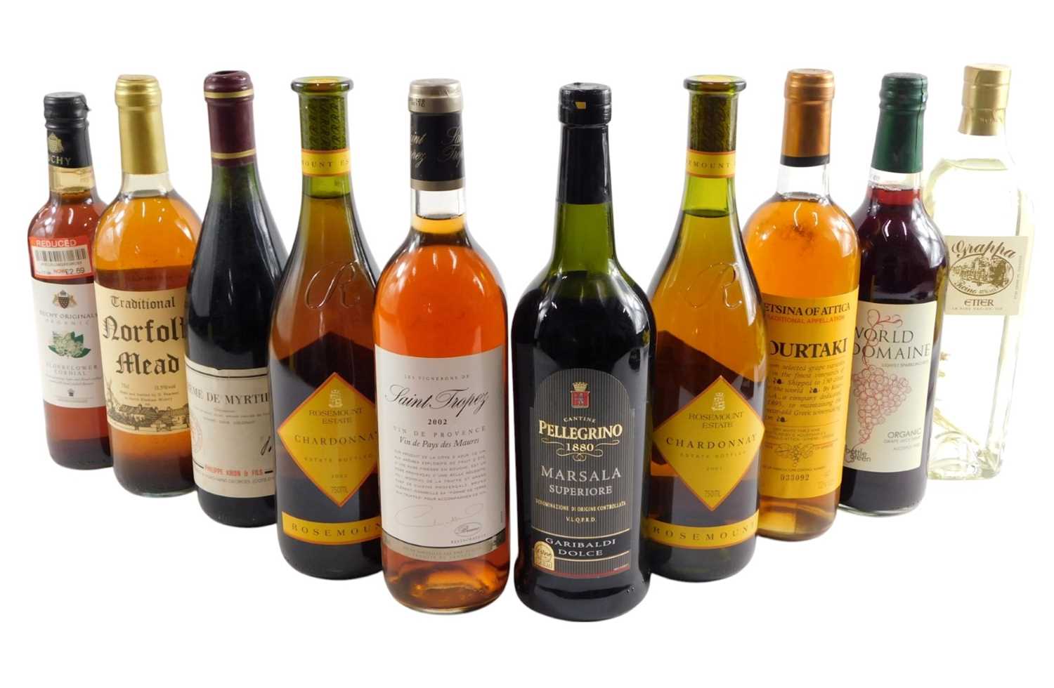 Lot 175 - Assorted alcohol, comprising a St Tropez
