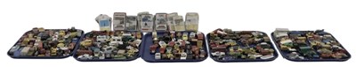 Lot 213 - A group of play worn diecast vehicles, to...