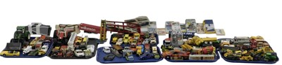 Lot 214 - Various play worn diecast cars, John Deere...
