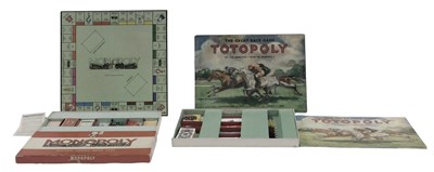 Lot 217 - Two board games, comprising Totopoly, and...