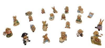 Lot 287 - A group of Pendelfin rabbits, comprising Wigs,...