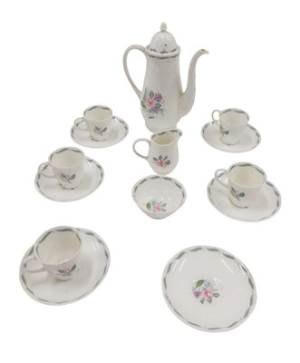 Lot 460 - A Susie Cooper coffee set, comprising coffee...