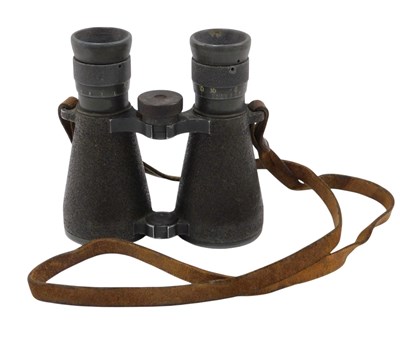 Lot 96 - A pair of 1917 dated German army field glasses,...