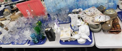 Lot 2042 - A quantity of glassware, including wine...
