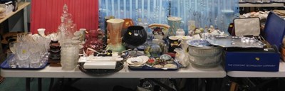 Lot 2058 - Glassware, to include sherry glasses, brandy...