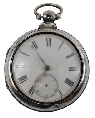 Lot 360 - A Victorian silver pear cased pocket...