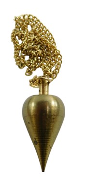 Lot 315 - A Country Artists pendant and chain, the domed...