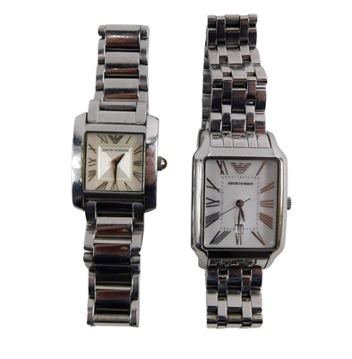 Lot 419 - Two Emporio Armani ladies fashion...