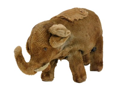 Lot 92 - A 20thC Japanese tinplate clockwork elephant...