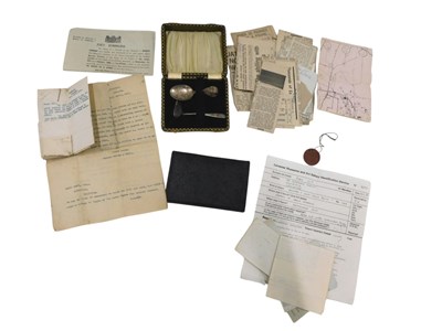 Lot 34 - A British military ID tag, for 2584 Pte ME Day...