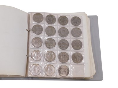Lot 33 - A coin album containing a collection of...
