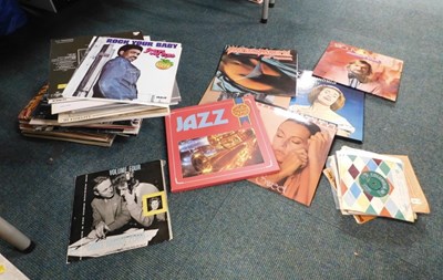 Lot 2074 - Various singles and LP records, to include...