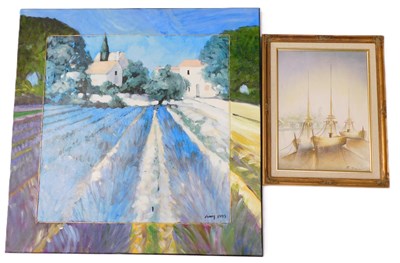 Lot 604a - By and after Craig French. printed landscape...