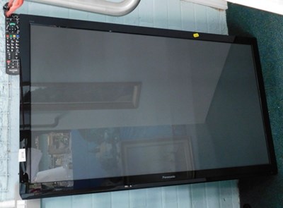 Lot 2118 - A Panasonic 44" TX-P42X50B wall-mounted...