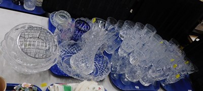 Lot 2139 - Glassware, to include sherry glasses, brandy...