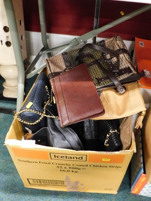 Lot 2147 - A collection of handbags, purses, etc.