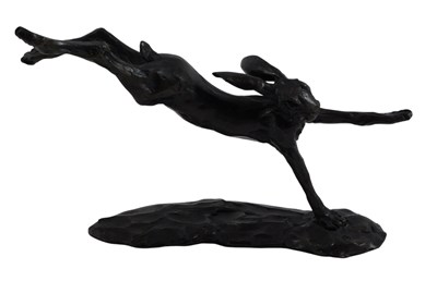 Lot 540 - Sue Maclaurin. Flying Hare, bronze, limited...