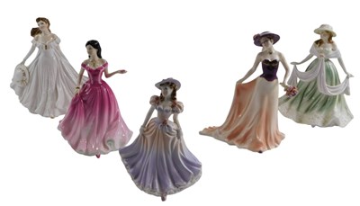 Lot 548 - Three Royal Worcester porcelain...