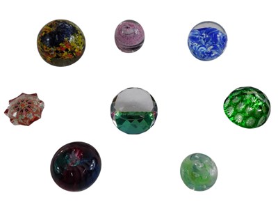 Lot 559 - A group of paperweights, to include a...