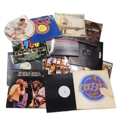 Lot 577 - LP records, to include The Bee Gees, Marvin...