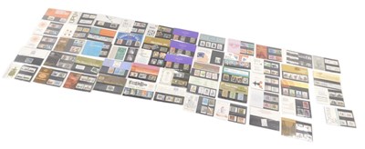 Lot 584 - Seventy Post Office British Mint stamps...