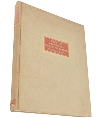 Lot 501 - Thomas (Gray). Elegy Written in a Country...