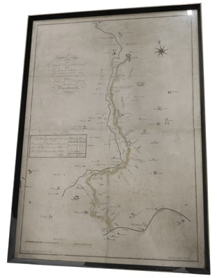 Lot 504 - An antiquarian plan of the intended navigable...