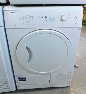 Lot 1550 - A Beko DC7110W 7kg washing machine.