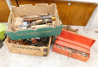 Lot 1559 - A quantity of tools, to include blacksmith's...