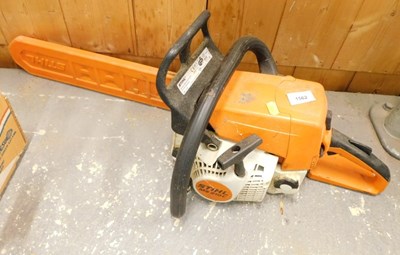 Lot 1562 - A Stihl MS210C 111DB petrol chainsaw.