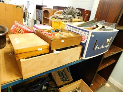 Lot 1572 - Hand tools and machine tools, to include...