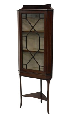 Lot 805 - A 1920s Sheraton Revival inlaid mahogany...