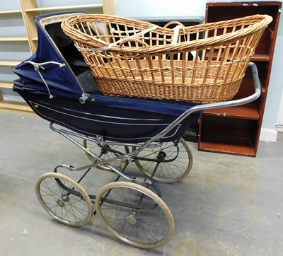 Lot 1591 - A mid-century Marmet collapsible pram, with...