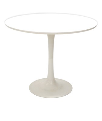 Lot 852 - A 1960s white melamine Arcana style circular...