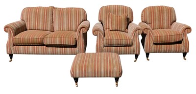 Lot 799 - A Parker Knoll suite, comprising two seater...