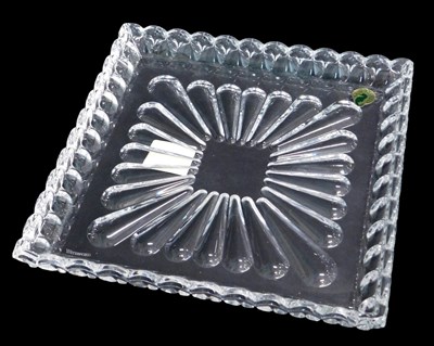 Lot 662 - A Waterford crystal Presage 9" square...