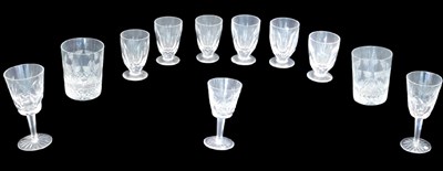 Lot 667 - Assorted Waterford crystal glasses, comprising...