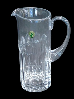 Lot 674 - A Waterford crystal pitcher, 24cm high, with...