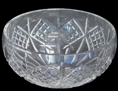 Lot 678 - A Waterford crystal Marquis fruit bowl, with...