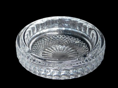Lot 679 - A Waterford crystal Lismore ashtray, 6cm high,...