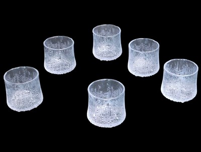Lot 694 - A set of six Ultima Thule tumblers, by Tapio...