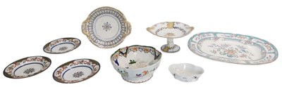 Lot 697 - A group of 20thC dinner ware, comprising meat...