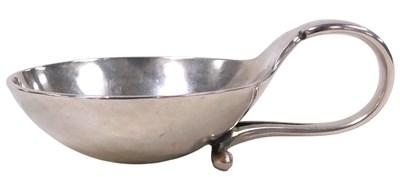 Lot 241 - A Georg Jensen silver caddy spoon, with a...