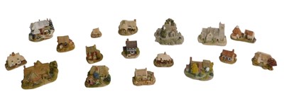 Lot 709 - Lilliput Lane and David Winter cottages, to...