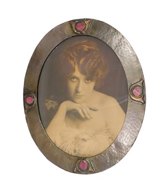 Lot 18 - An early 20thC Arts and Crafts hammered...