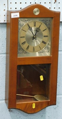 Lot 2158 - A wood cased Tempus Fugit Canterbury quartz...