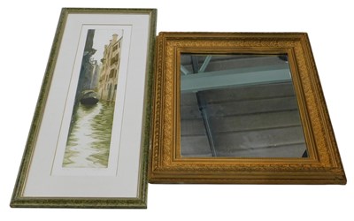 Lot 624 - Ugo Baracco. Venice scene, artist signed...