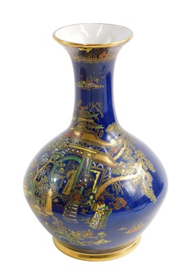 Lot 648 - A Carltonware Oriental style vase, decorated...