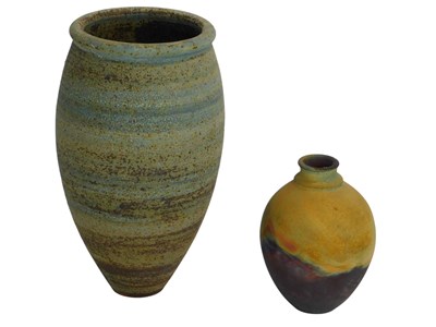 Lot 779 - A Will Illsley (1948) Studio pottery vase, of...